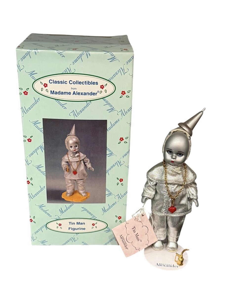 Madame Alexander The Tin Woodsman 13210 with Heart Necklace and Oil Can in Box